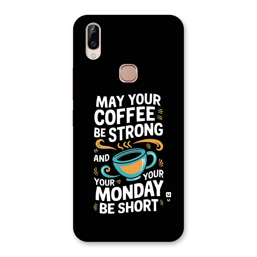 Strong Coffee Back Case for Vivo Y83 Pro