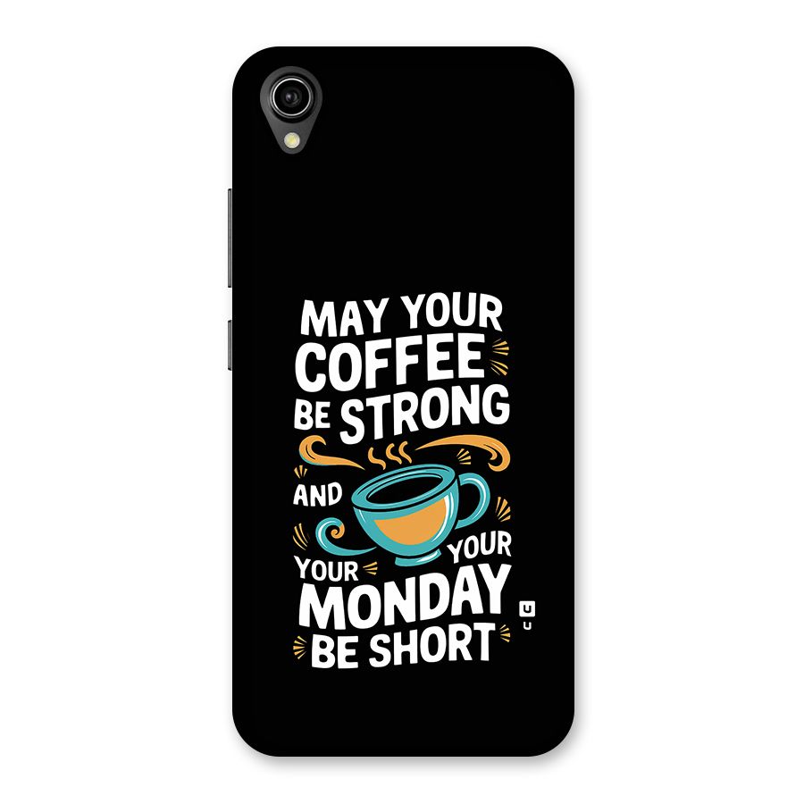 Strong Coffee Back Case for Vivo Y90