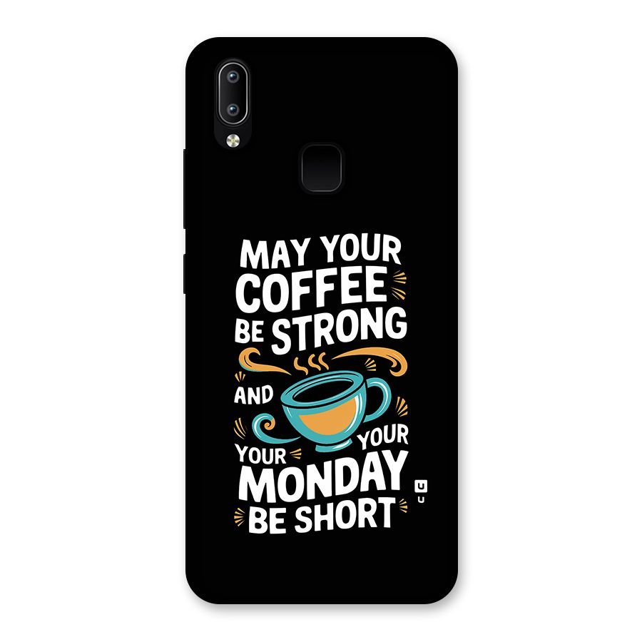 Strong Coffee Back Case for Vivo Y95