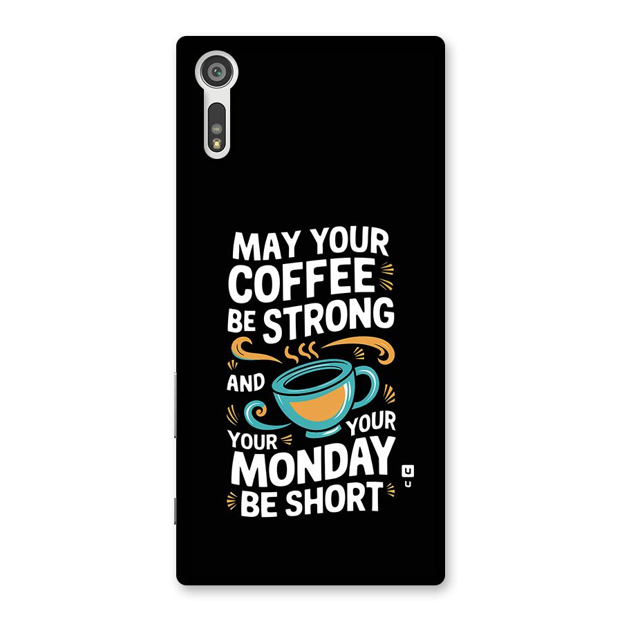 Strong Coffee Back Case for Xperia XZ