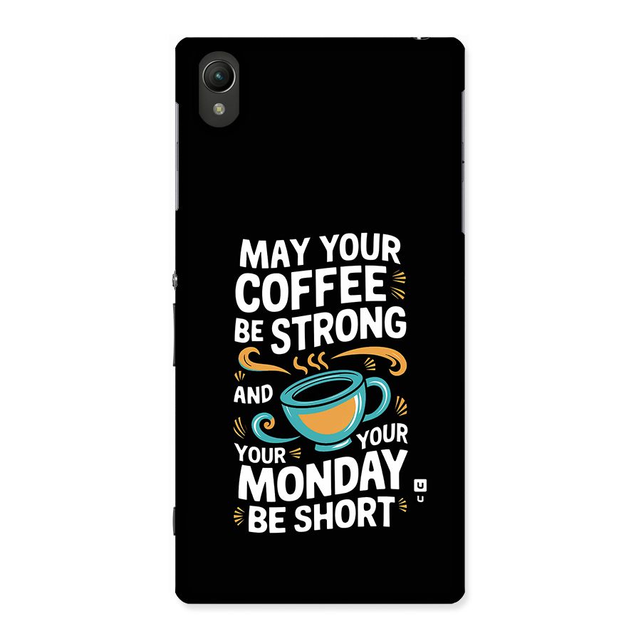 Strong Coffee Back Case for Xperia Z1