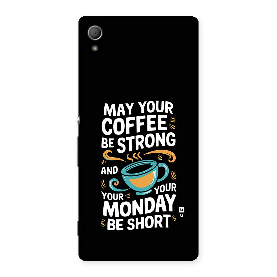 Strong Coffee Back Case for Xperia Z3 Plus