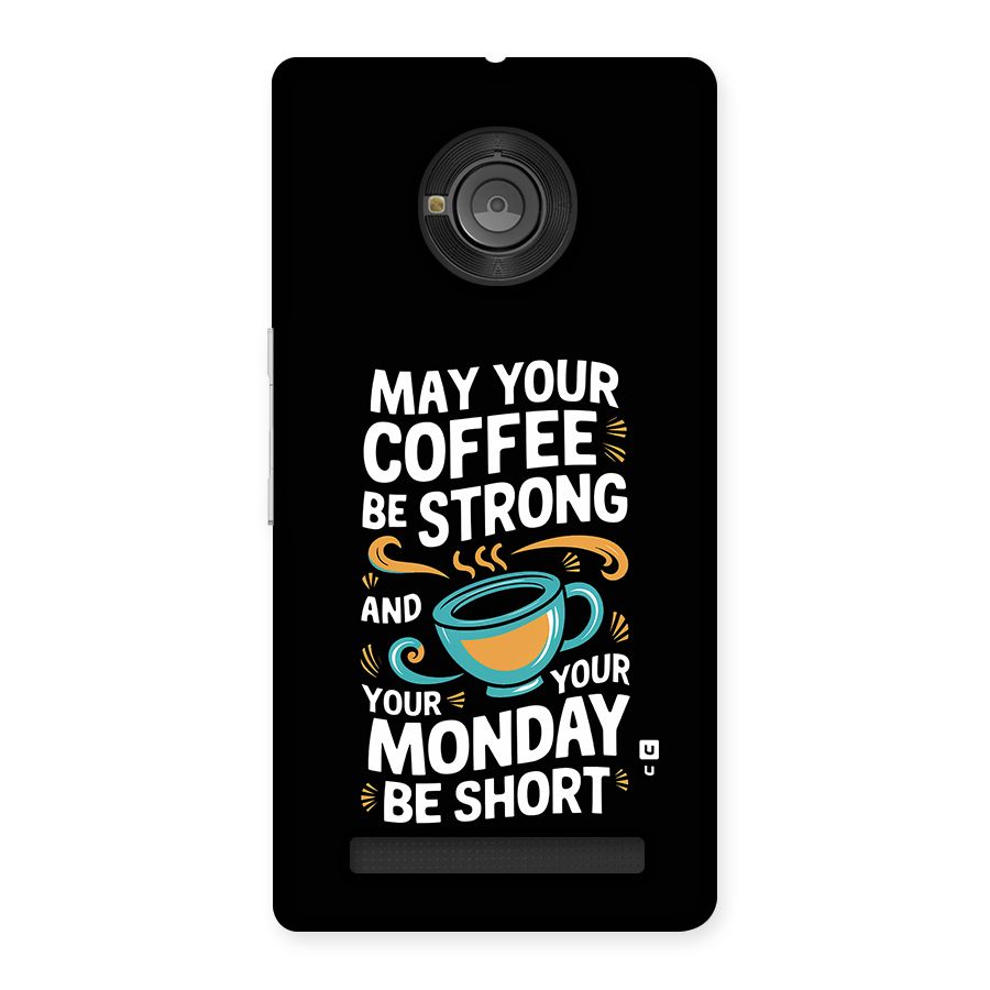 Strong Coffee Back Case for Yuphoria