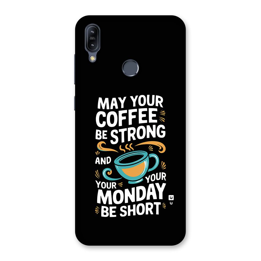 Strong Coffee Back Case for Zenfone Max M2