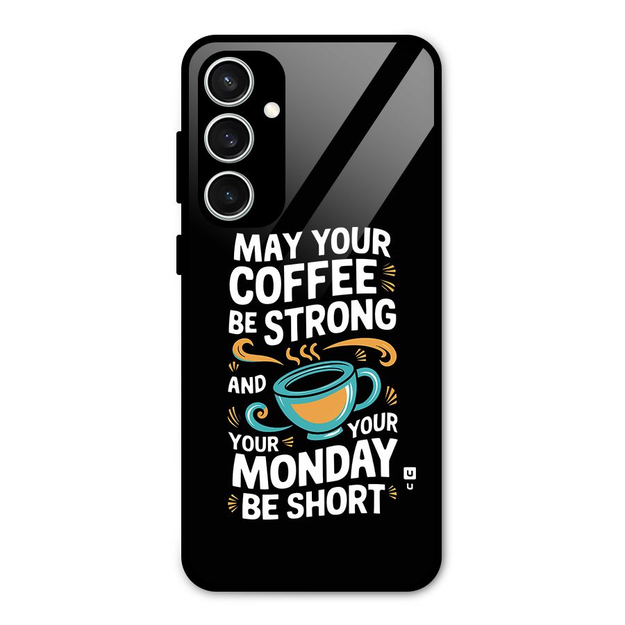 Strong Coffee Glass Back Case for Galaxy S23 FE