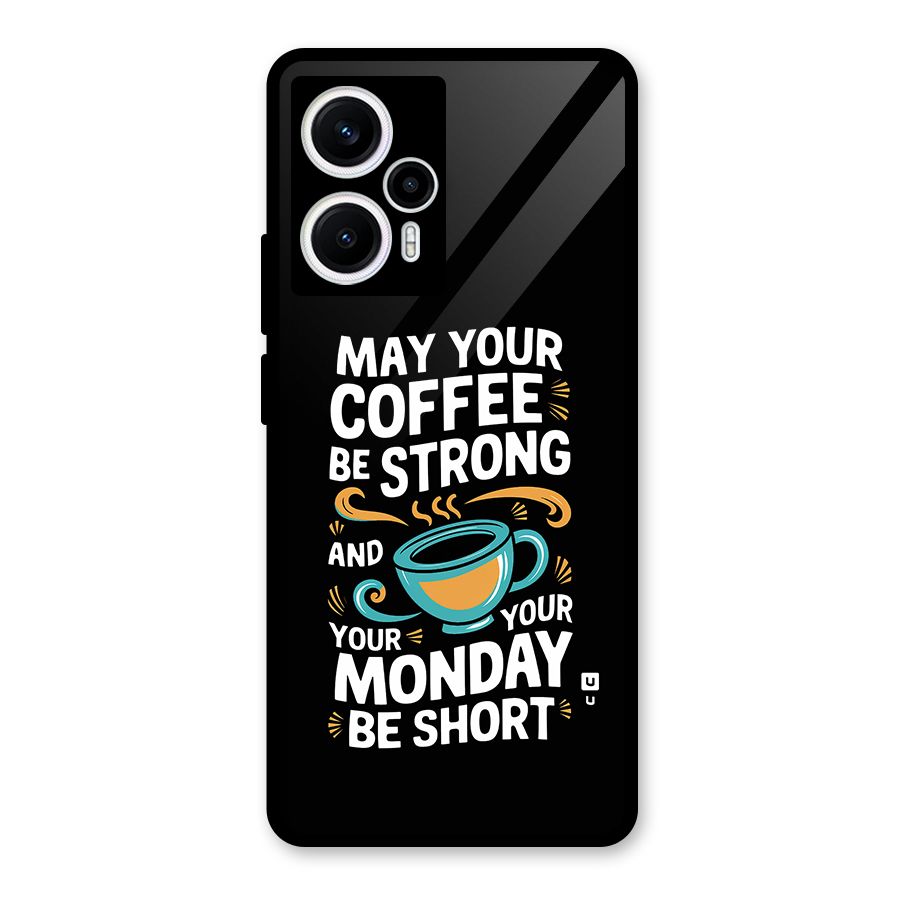 Strong Coffee Glass Back Case for Poco F5