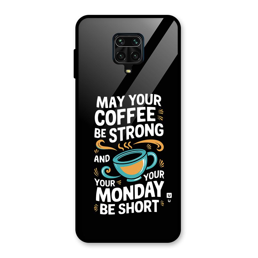 Strong Coffee Glass Back Case for Poco M2 Pro