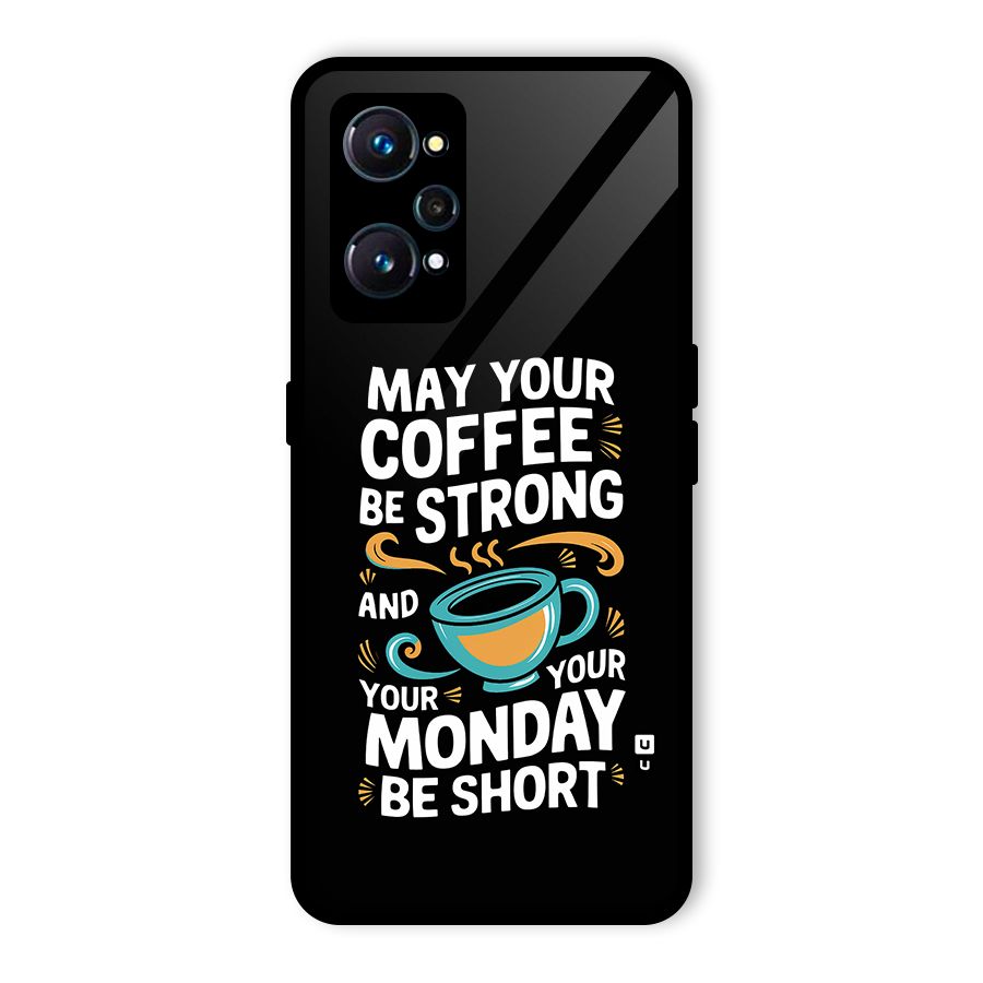 Strong Coffee Glass Back Case for Realme GT Neo2
