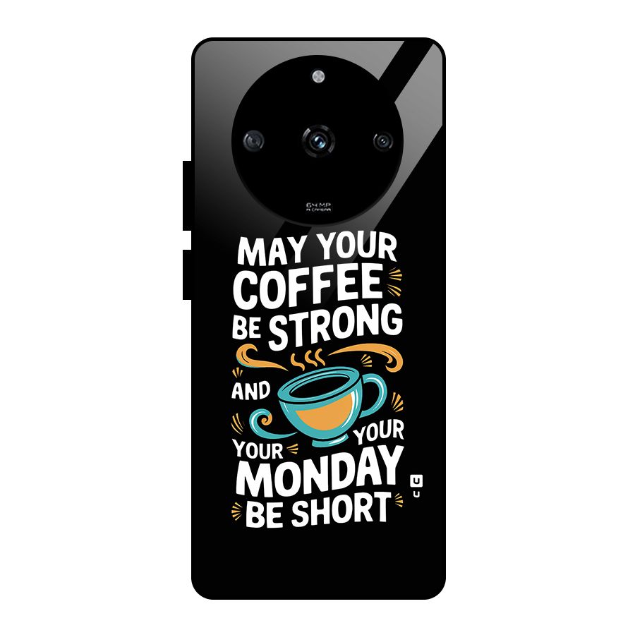 Strong Coffee Glass Back Case for Realme Narzo 60 5G