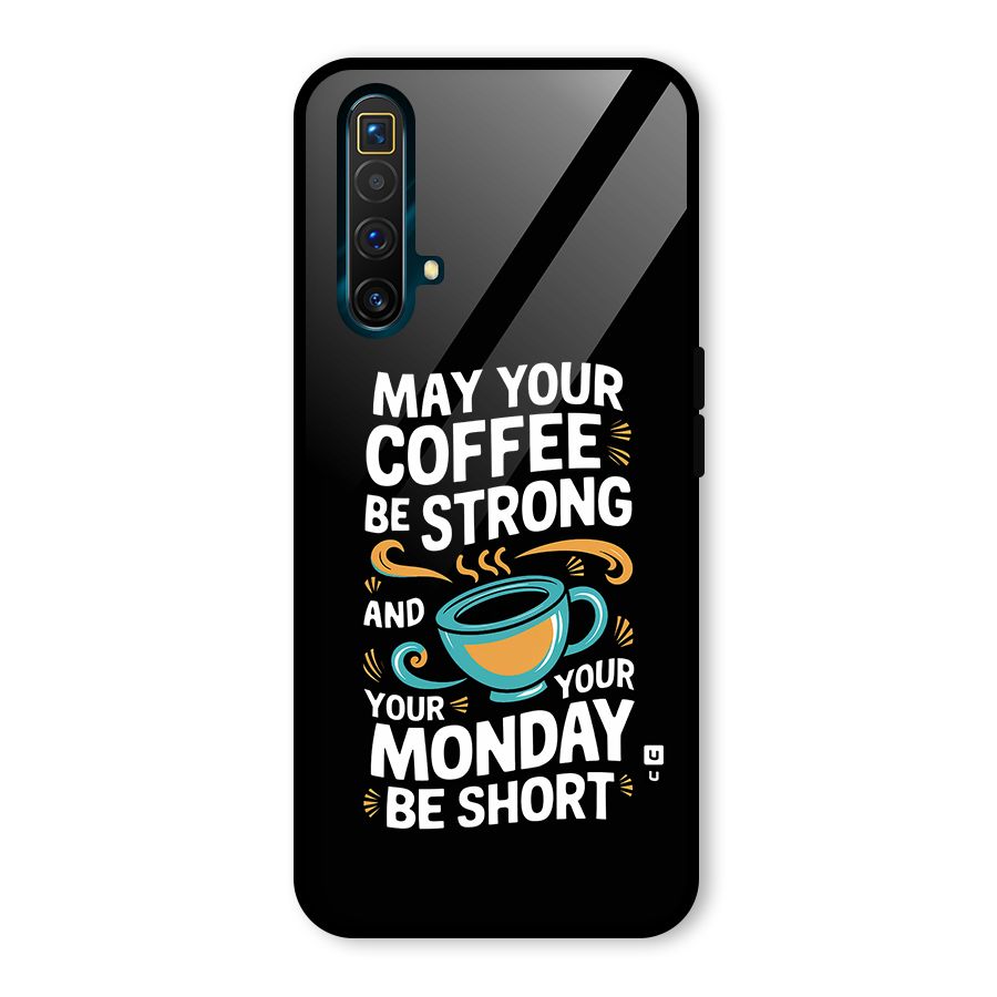 Strong Coffee Glass Back Case for Realme X3