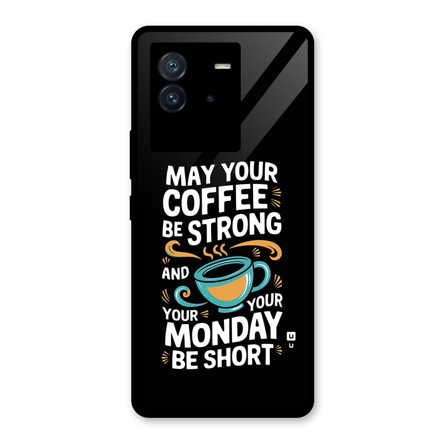 Strong Coffee Glass Back Case for Vivo iQOO Neo 6 5G