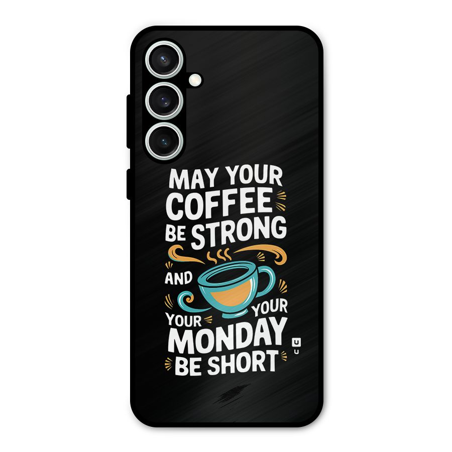 Strong Coffee Metal Back Case for Galaxy S23 FE