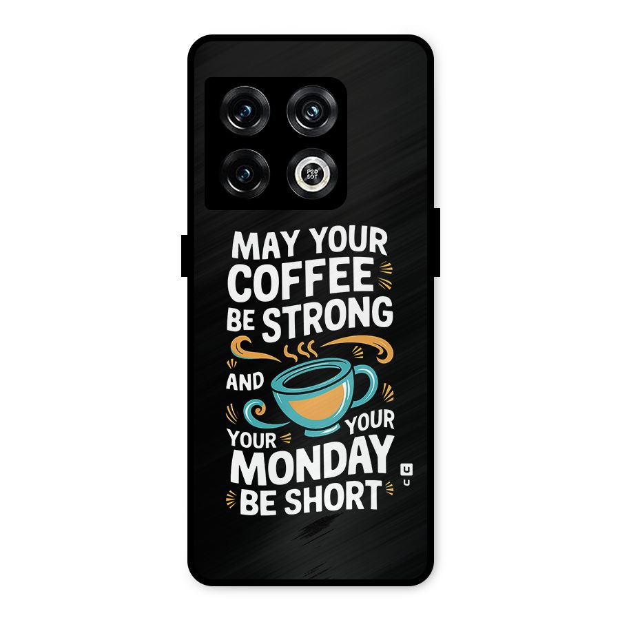 Strong Coffee Metal Back Case for OnePlus 10 Pro 5G