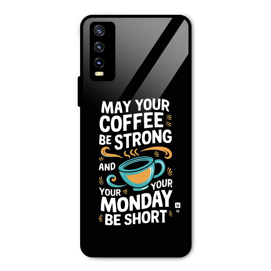Strong Coffee Metal Back Case for Vivo Y20