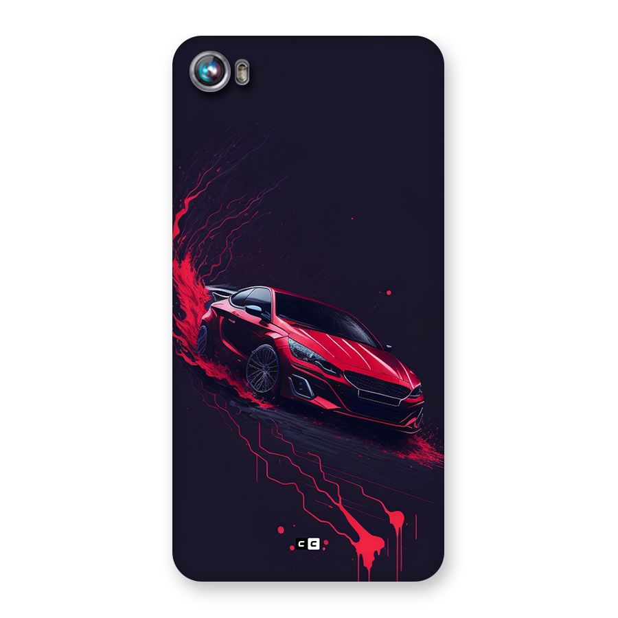 Stunning Car Back Case for Canvas Fire 4 (A107)
