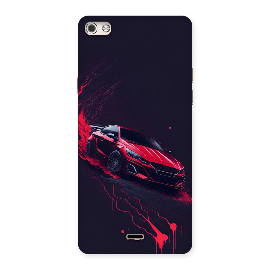 Stunning Car Back Case for Canvas Silver 5