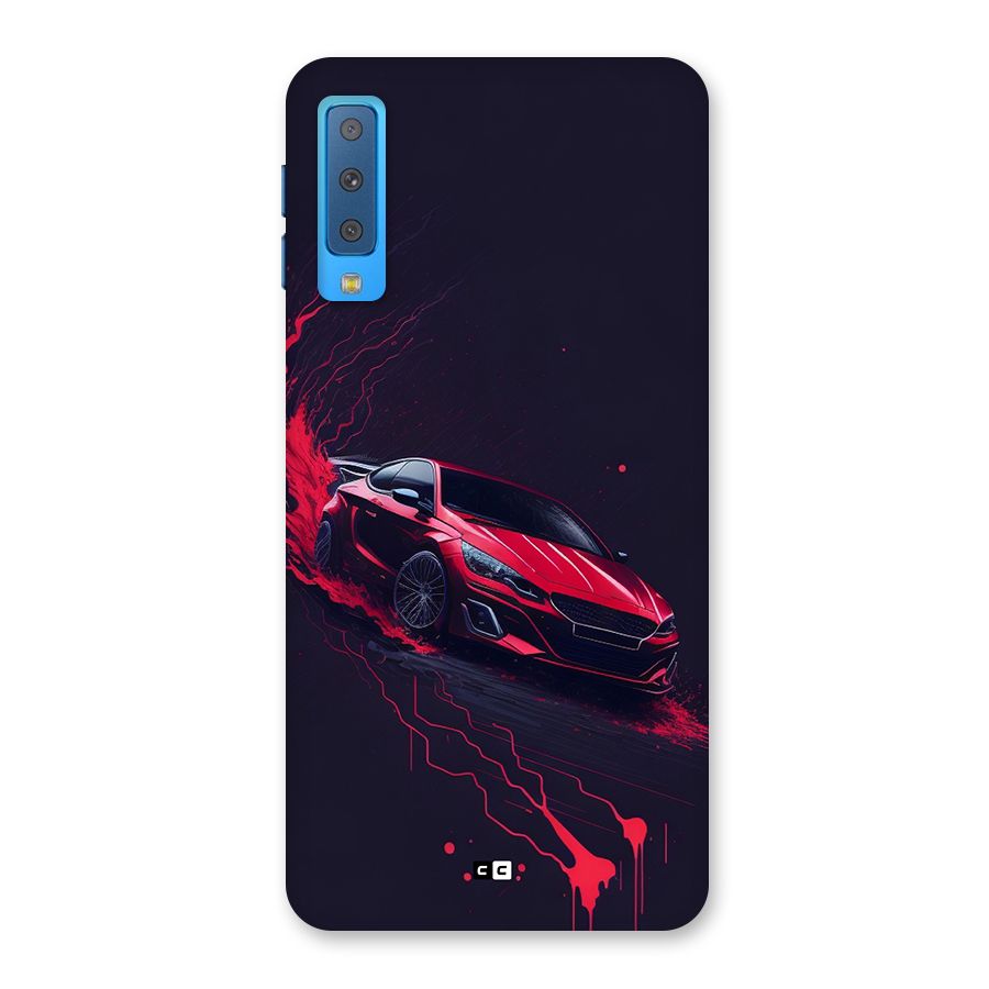 Stunning Car Back Case for Galaxy A7 (2018)