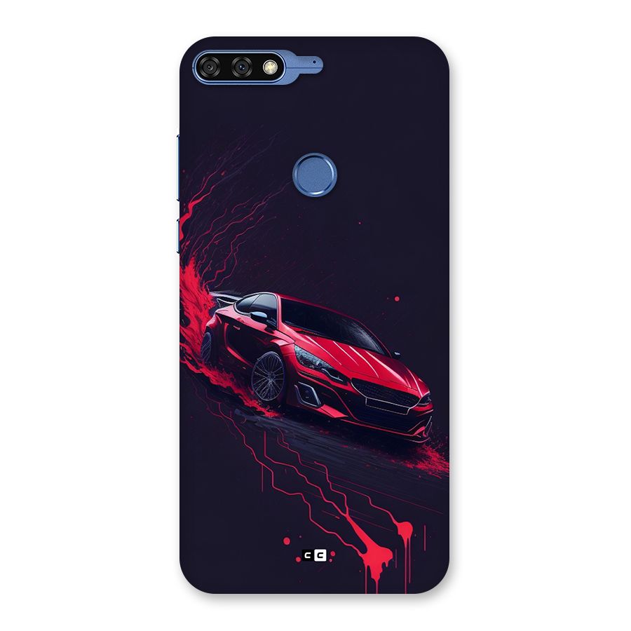 Stunning Car Back Case for Honor 7C