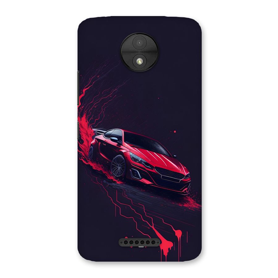 Stunning Car Back Case for Moto C