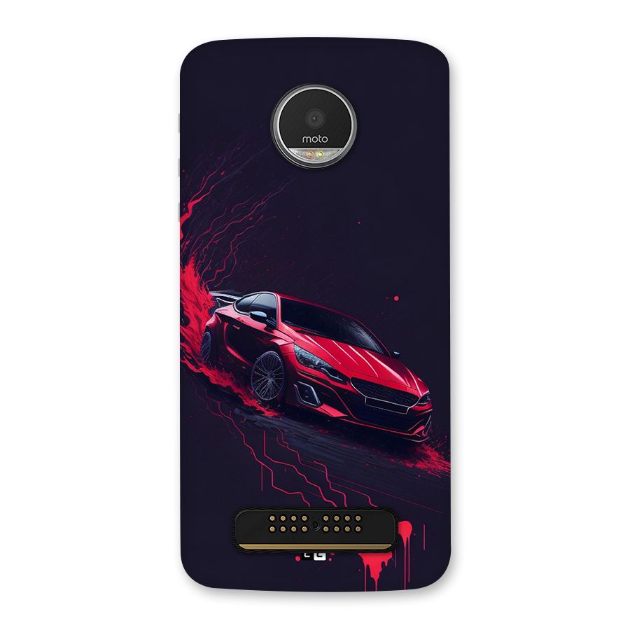 Stunning Car Back Case for Moto Z Play