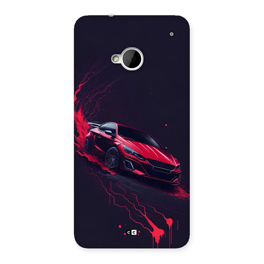 Stunning Car Back Case for One M7 (Single Sim)