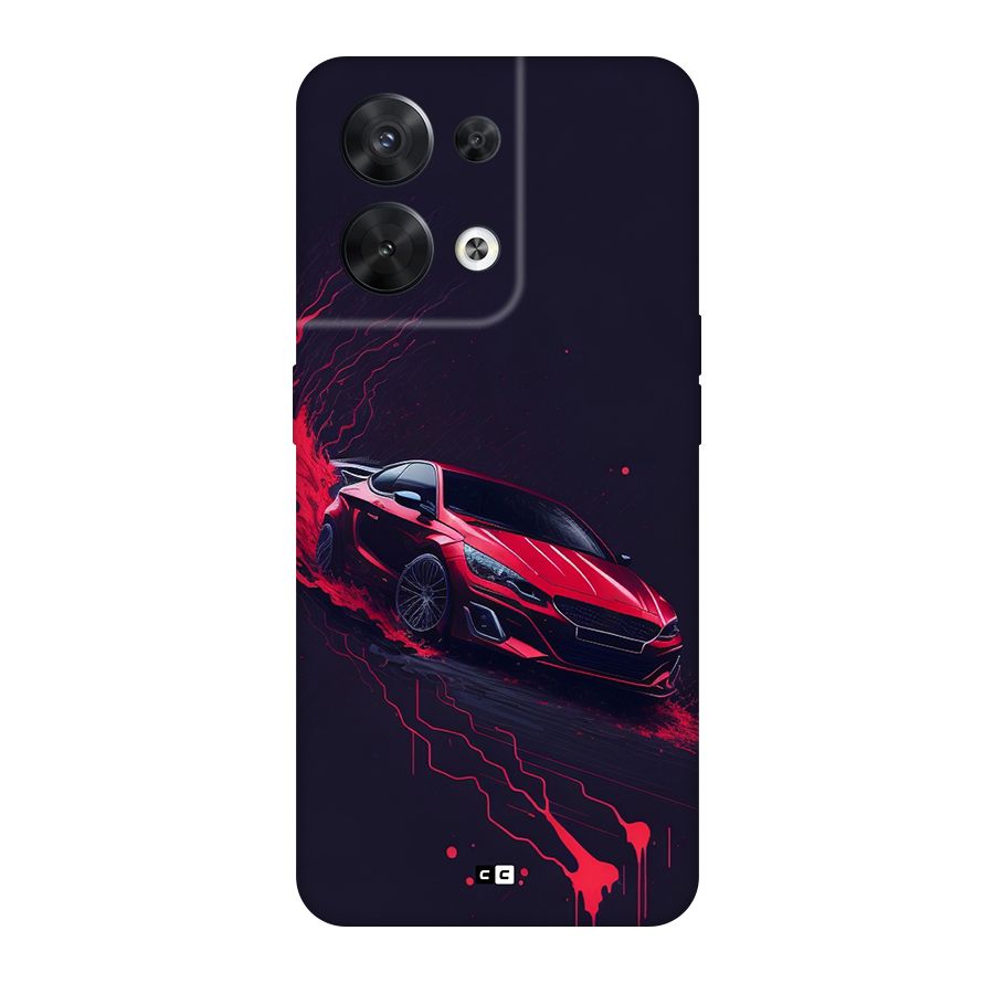 Stunning Car Back Case for Oppo Reno8 5G
