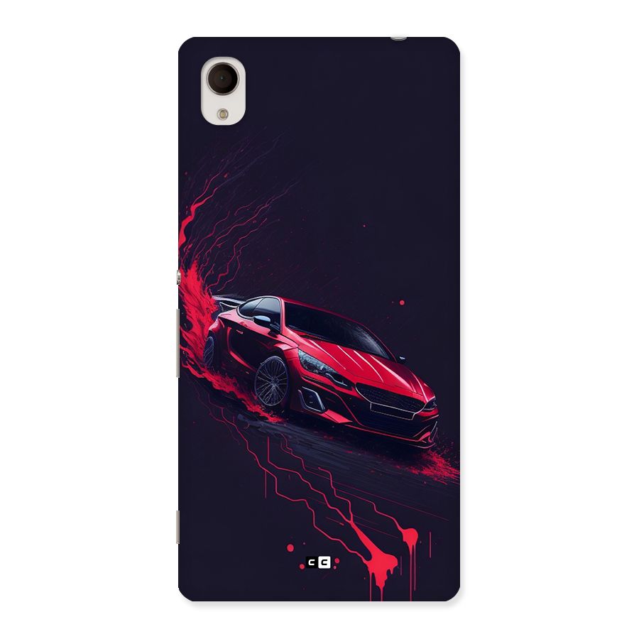 Stunning Car Back Case for Xperia M4 Aqua