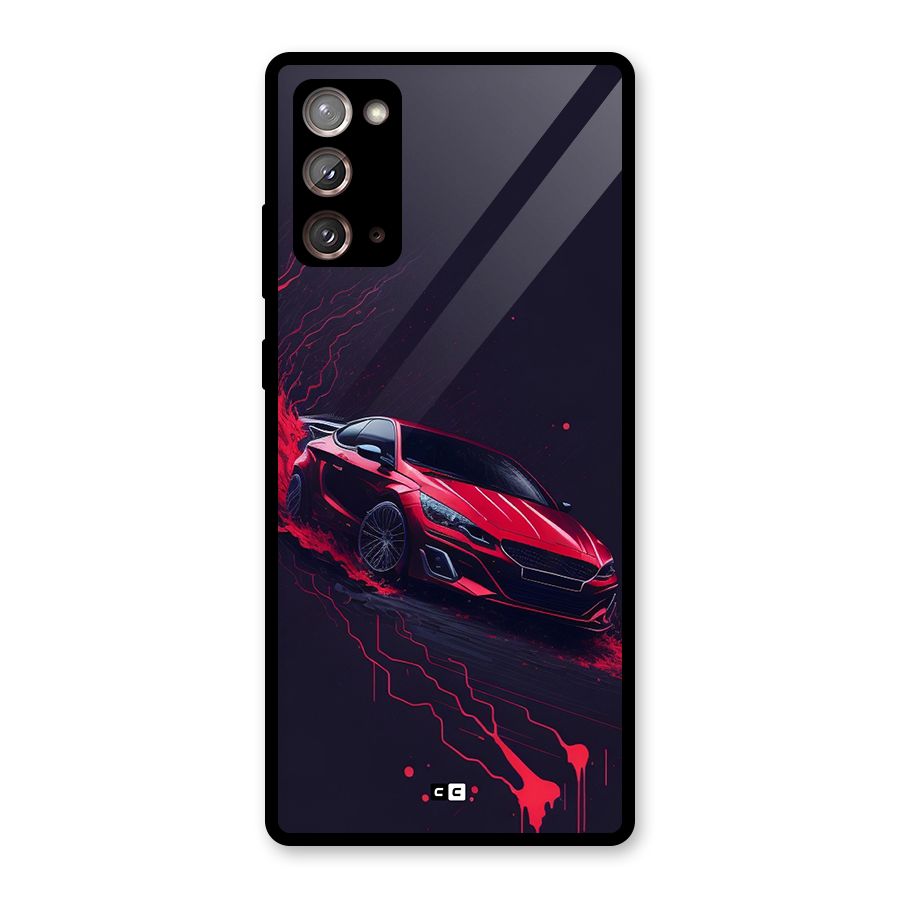 Stunning Car Glass Back Case for Galaxy Note 20