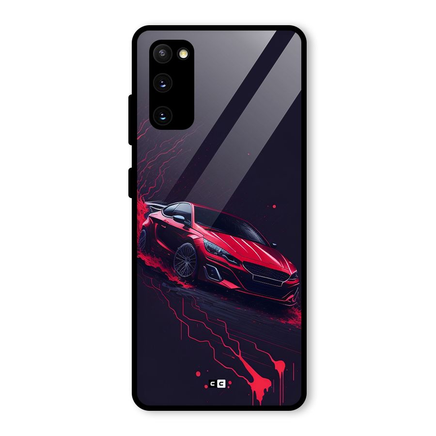 Stunning Car Glass Back Case for Galaxy S20 FE 5G