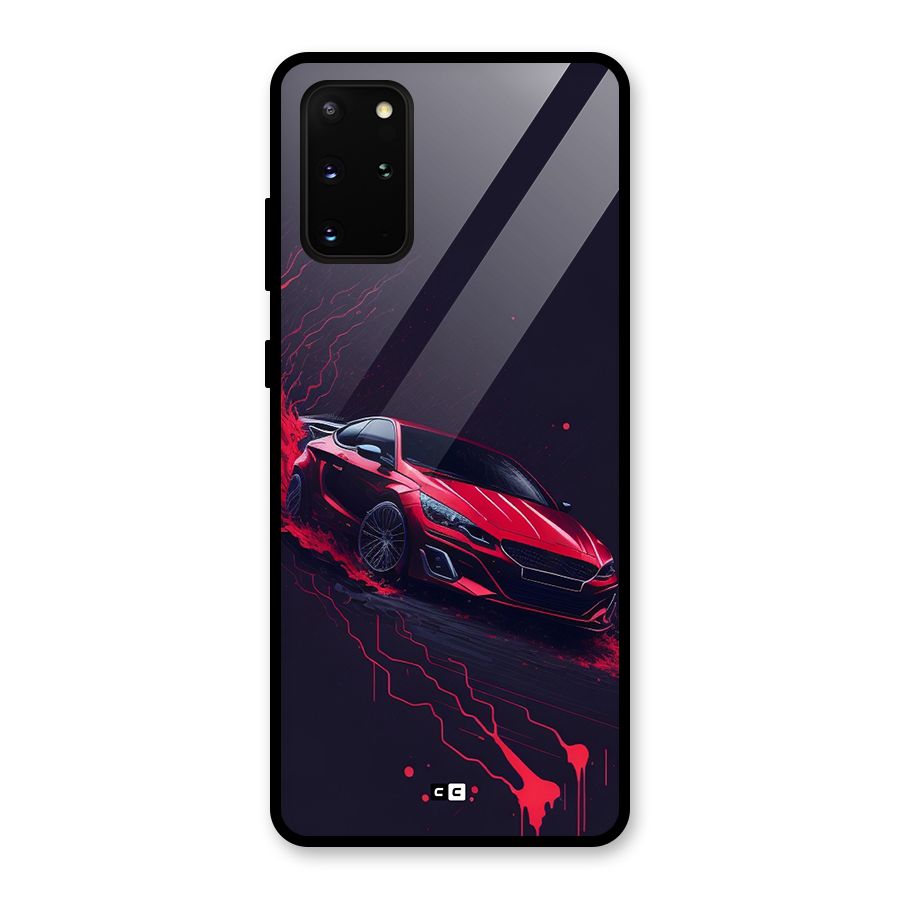 Stunning Car Glass Back Case for Galaxy S20 Plus