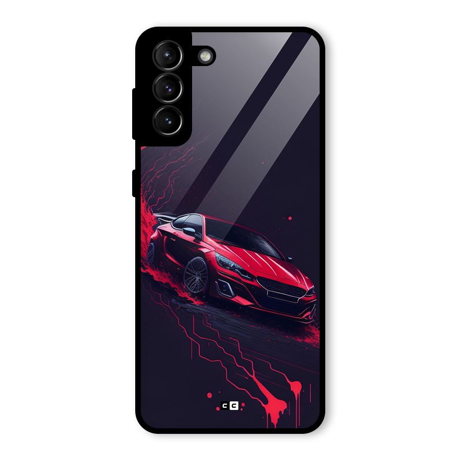 Stunning Car Glass Back Case for Galaxy S21 Plus