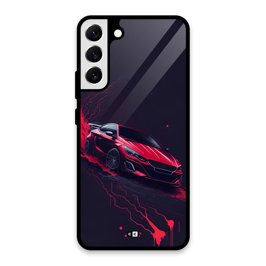 Stunning Car Glass Back Case for Galaxy S22 Plus 5G