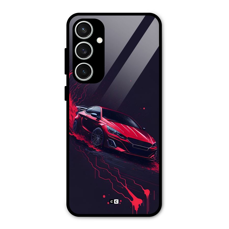 Stunning Car Glass Back Case for Galaxy S23 FE