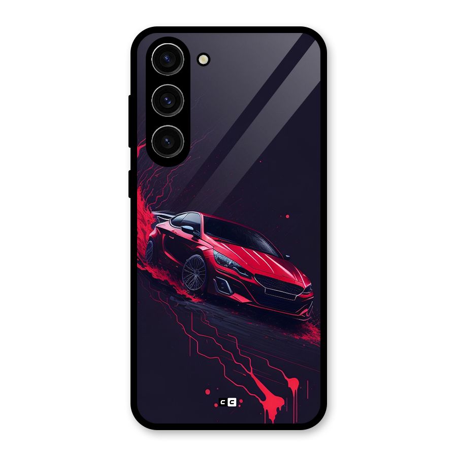 Stunning Car Glass Back Case for Galaxy S23 Plus
