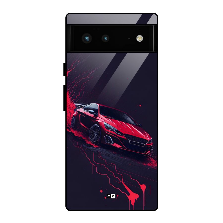 Stunning Car Glass Back Case for Google Pixel 6