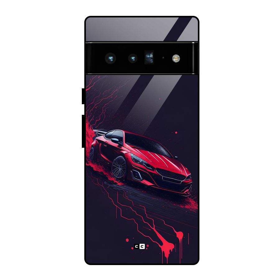Stunning Car Glass Back Case for Google Pixel 6 Pro