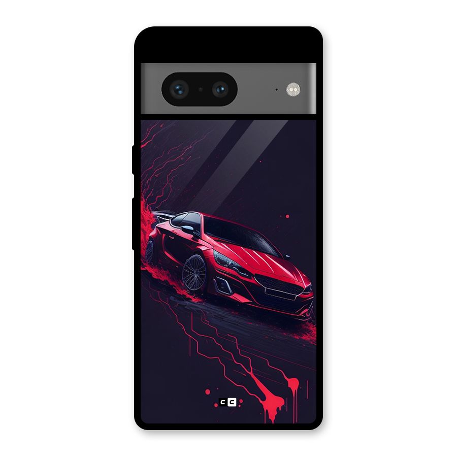 Stunning Car Glass Back Case for Google Pixel 7
