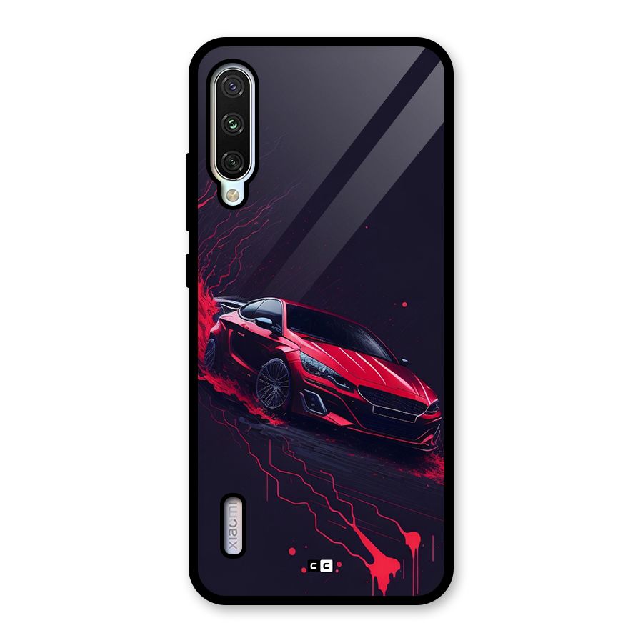 Stunning Car Glass Back Case for Mi A3
