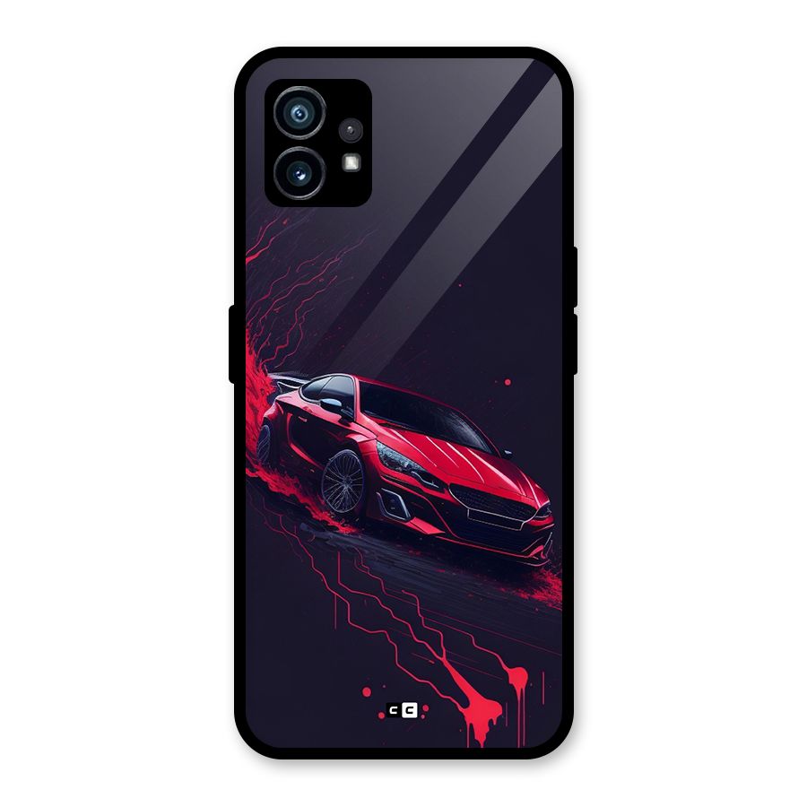Stunning Car Glass Back Case for Nothing Phone 1