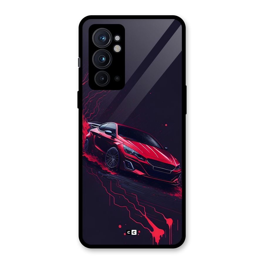Stunning Car Glass Back Case for OnePlus 9RT 5G