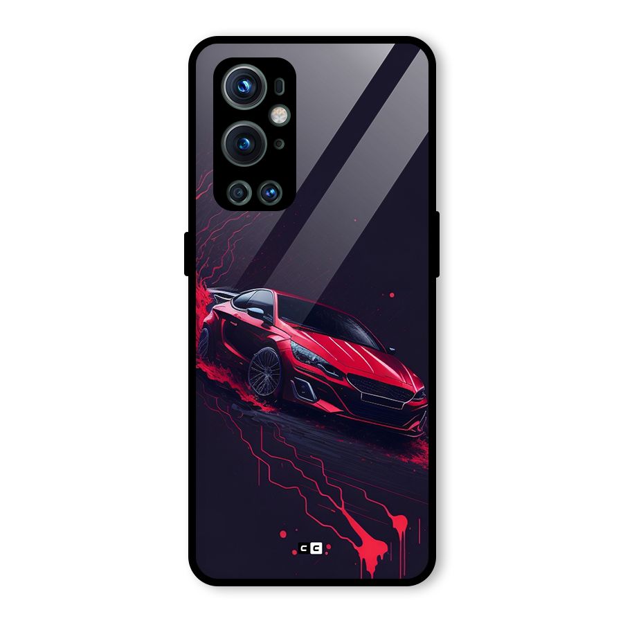 Stunning Car Glass Back Case for OnePlus 9 Pro