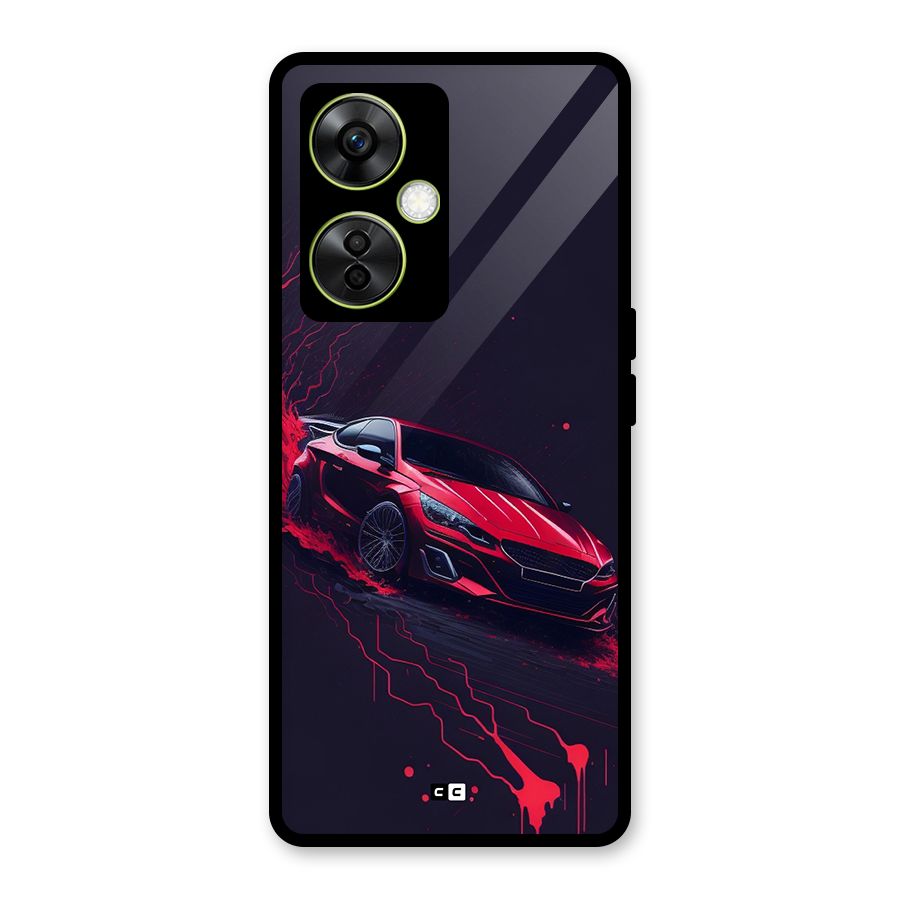 Stunning Car Glass Back Case for OnePlus Nord CE 3 Lite