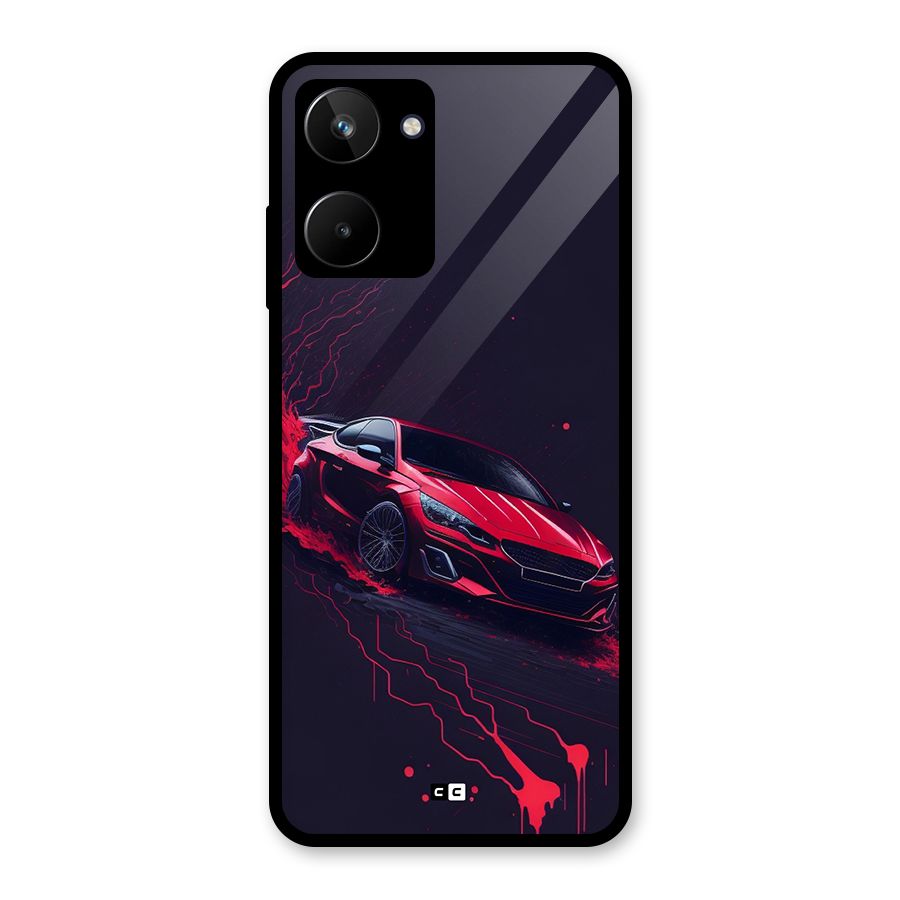 Stunning Car Glass Back Case for Realme 10