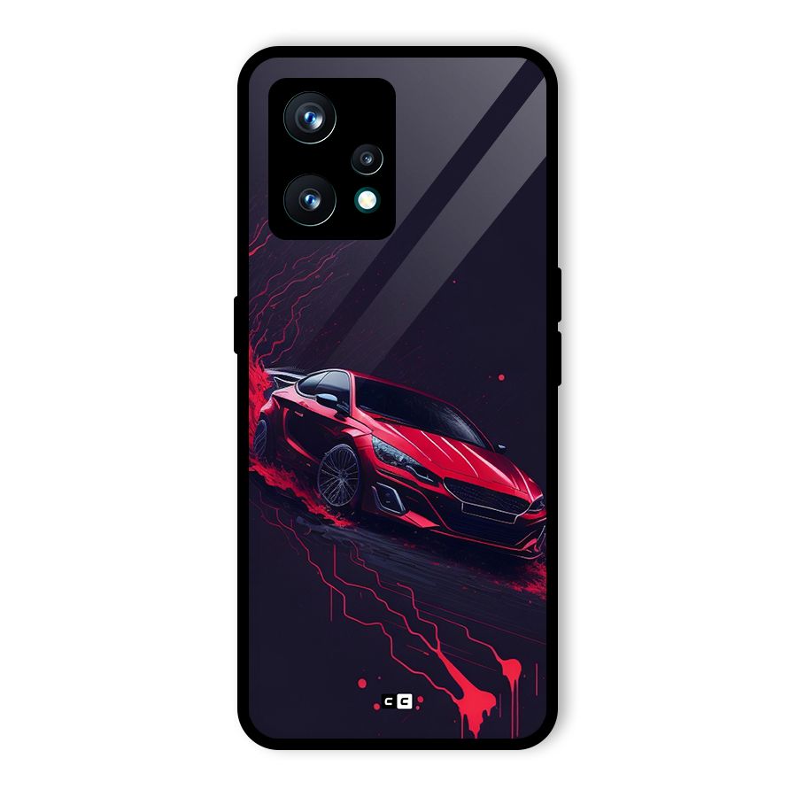 Stunning Car Glass Back Case for Realme 9 Pro Plus 5G