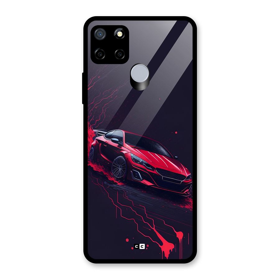 Stunning Car Glass Back Case for Realme C12