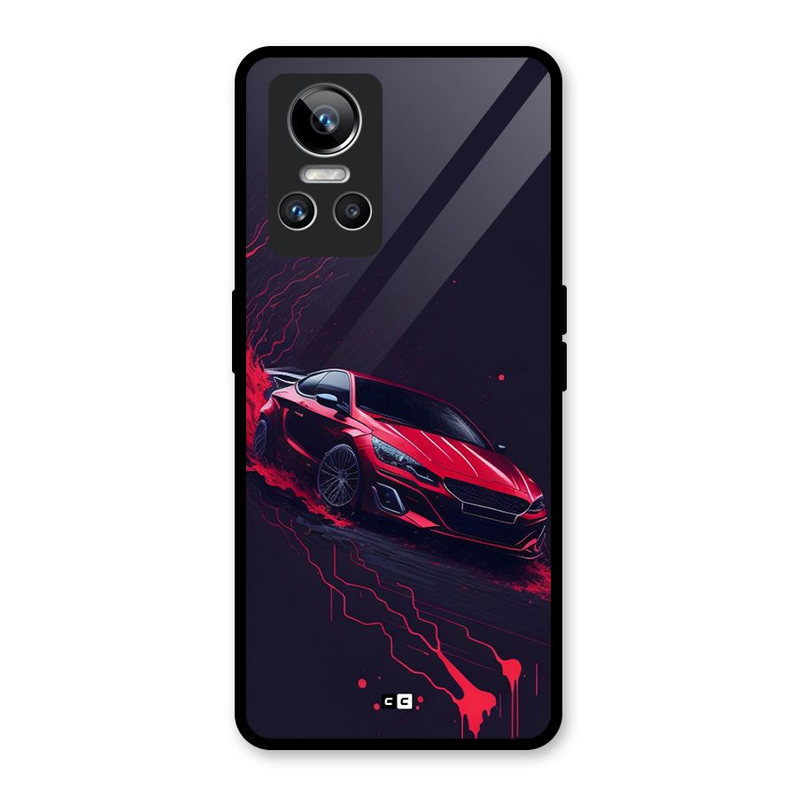 Stunning Car Glass Back Case for Realme GT Neo 3