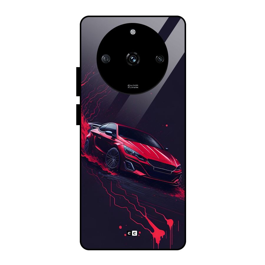 Stunning Car Glass Back Case for Realme Narzo 60 5G