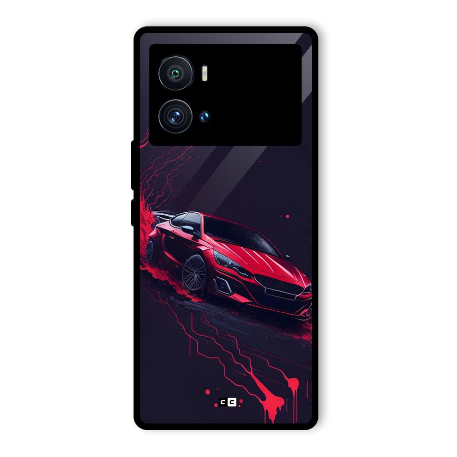 Stunning Car Glass Back Case for Vivo iQOO 9 Pro