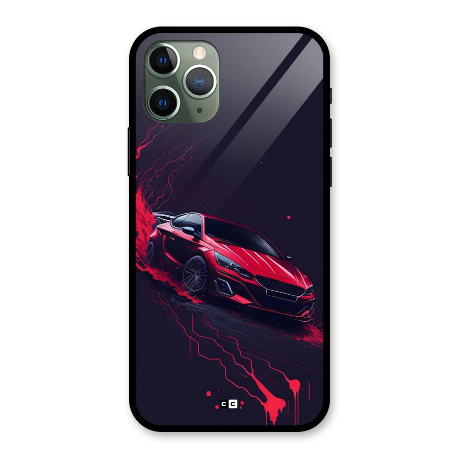 Stunning Car Glass Back Case for iPhone 11 Pro
