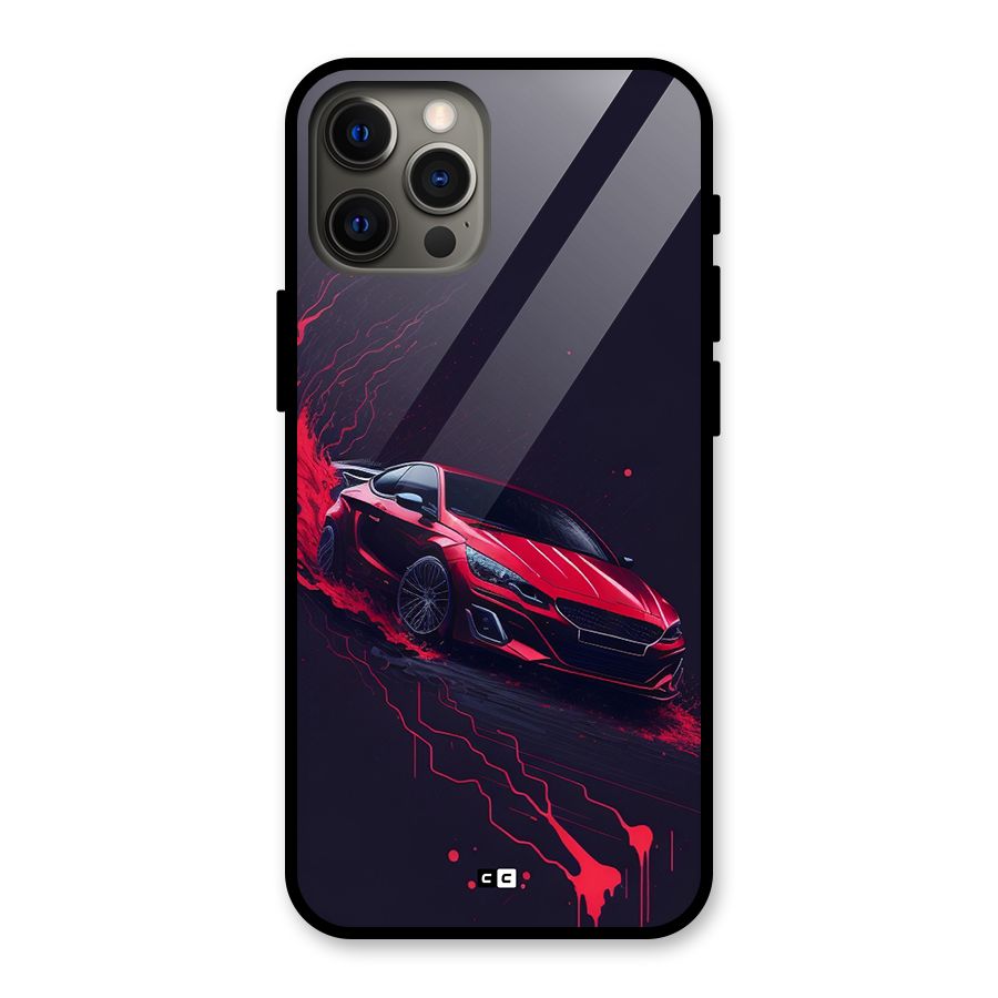 Stunning Car Glass Back Case for iPhone 12 Pro Max